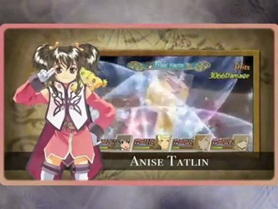 Tales of the Abyss - Anise Tatlin se montre