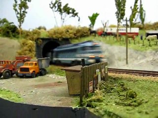 Train miniature : Réseau de Gérard : A1A-A1A 68001 Fleishmann