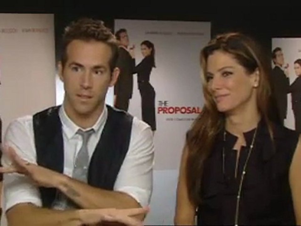 Ryan Reynolds and Sandra Bullock on The Proposal