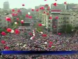 Thousands turn out to support Syrian president