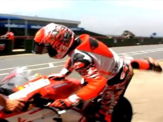 MCN Sport: First look at Haga on 2009 Xerox Ducati