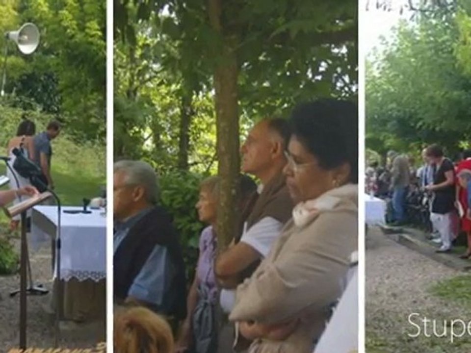 essai diaporama Fête de la grotte Dieulivol Août 2011