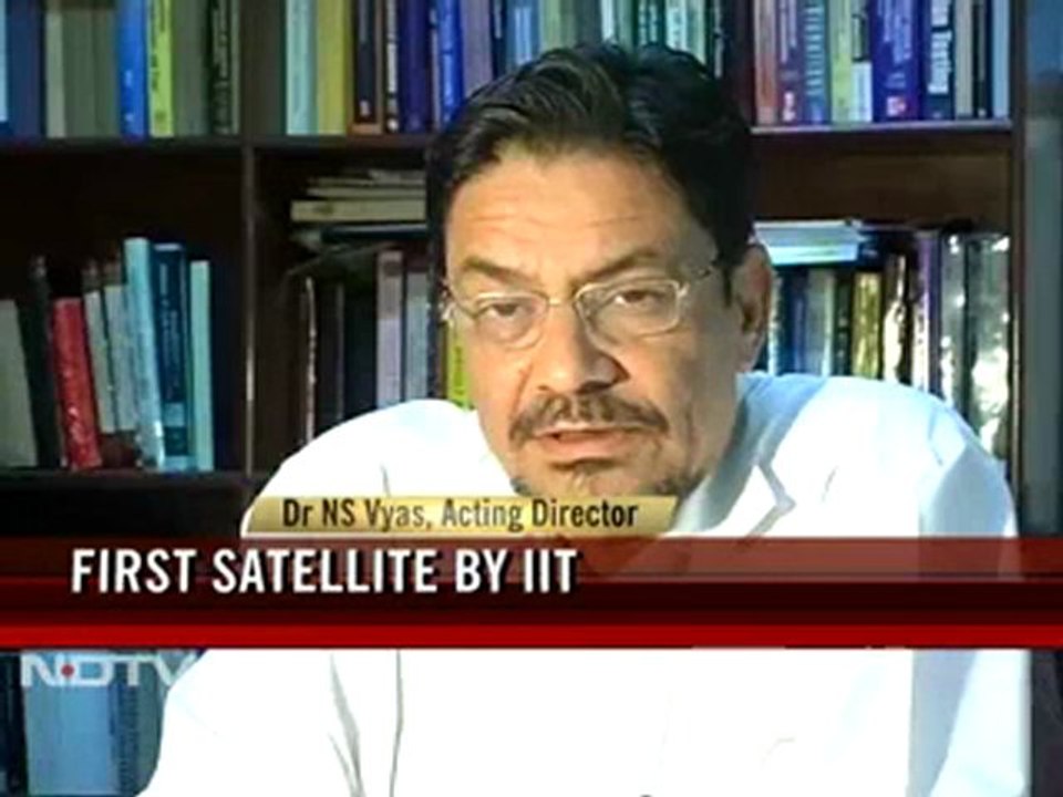 First satellite made by IITians