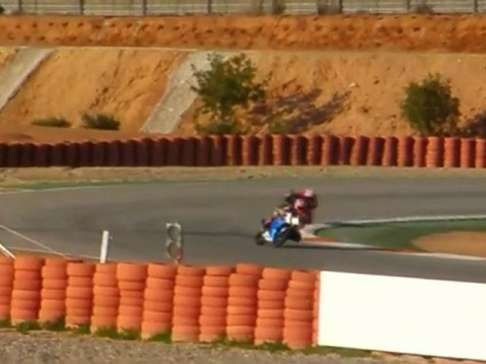 World first test of the Suzuki GSX-R1000 K9