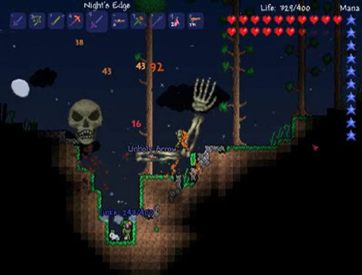 ⁣boss finale dans Terraria (en multi)