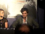 Robert Pattinson and Emilie de Ravin at the Remember Me press conference!