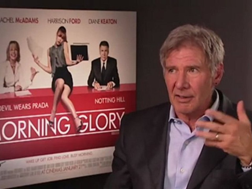 Harrison Ford talks Morning Glory