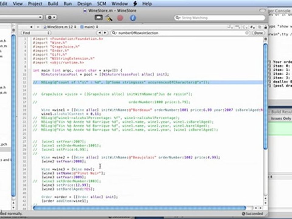 Objective-C : Exemple de catégorie