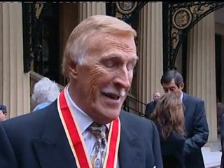 Bruce Forsyth is knighted