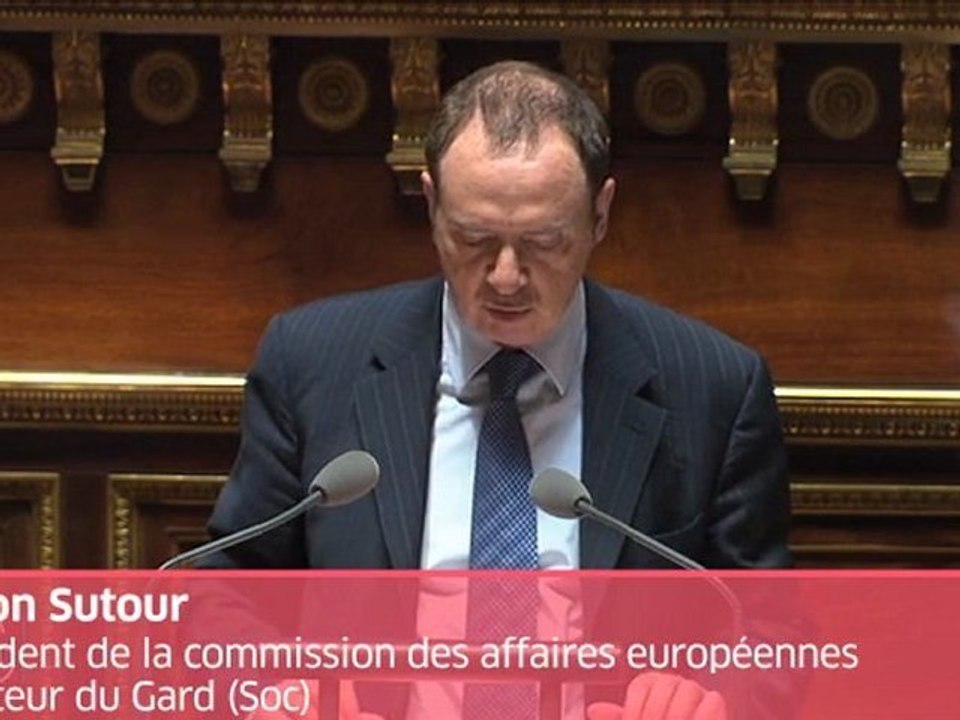 Conseil européen : un débat préalable au Sénat