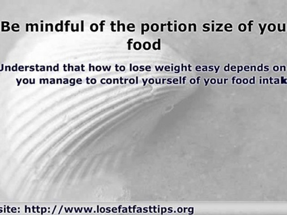 Understand How To Lose Weight Easy and Natural Approach