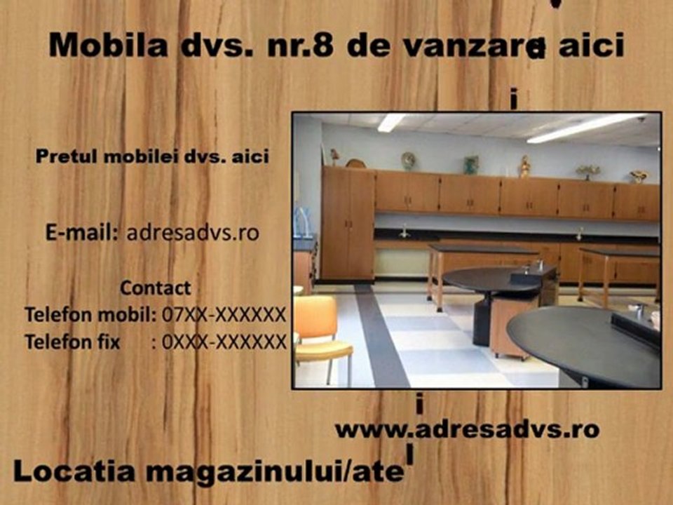 Magazin mobila - producator mobila