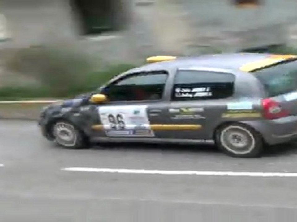 rallye des Bauges Cédric et Anthony JACQUES
