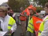 Grève contre l'austérité en Essonne