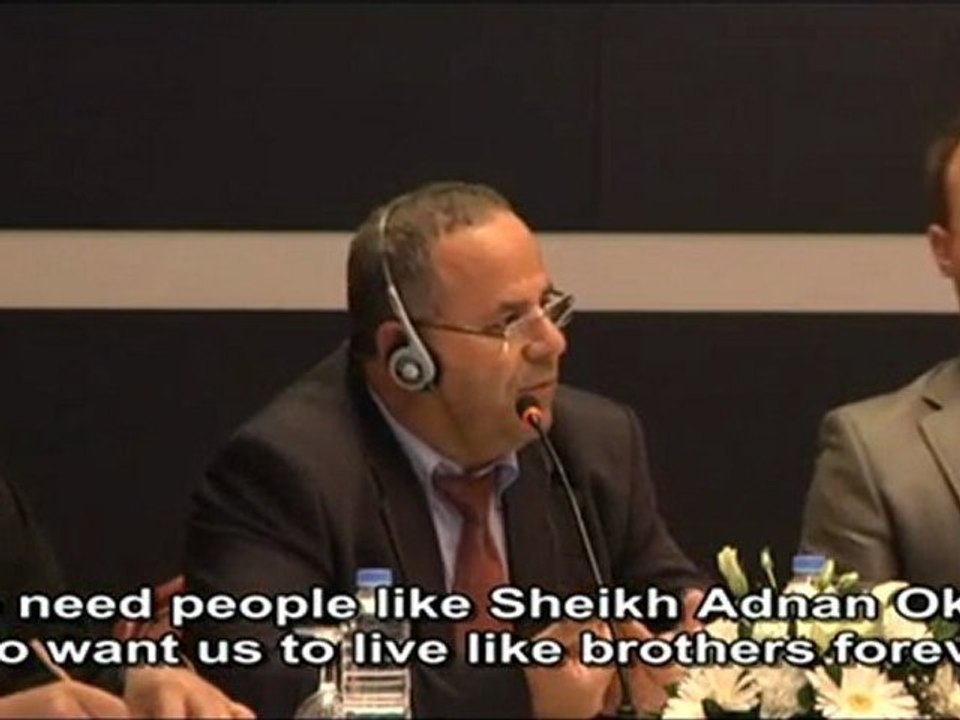 Mr. Ayoub Kara's speech at the joint press conference with Mr. Adnan Oktar (May 12nd, 2011, Istanbul)