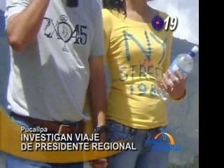 Cuestionado viaje al Cusco de Presidente regional de Ucayali sigue en investigaciones