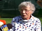 Mamie fait du saut à l'élastique à 91 ans