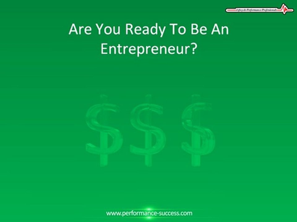 Are You Ready To Start A Business