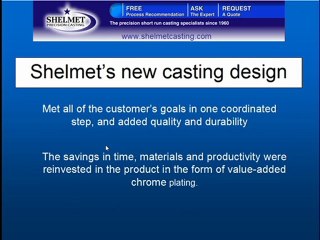 investment casting - Shelmet the best in Investment casting