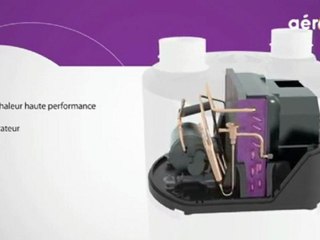AZelec® Chauffe-eau thermodynamique BBC sur air extrait Aeraulix by Atlantic