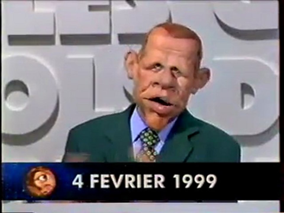 Extrait De L'emission Les Guignols De L'info Févrille 1999 Canal+