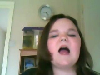 Girl getting annoyed because she can't sing the right notes [HQ] [FUNNY]   - YouTube