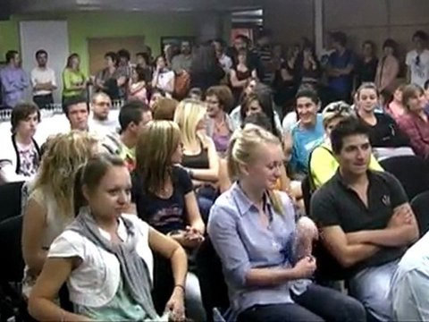 remise des diplômes du BAC au lycée du Cateau
