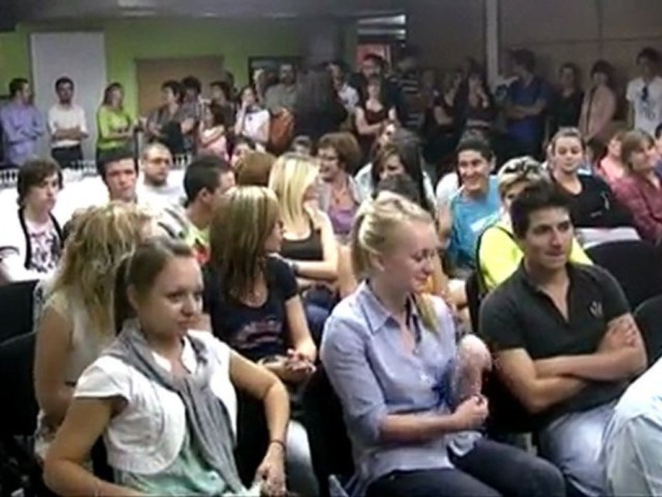 remise des diplômes du BAC au lycée du Cateau