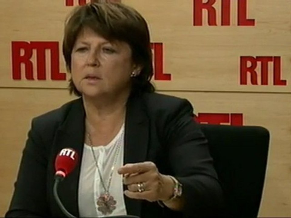 Martine Aubry, maire de Lille, candidate à la primaire socialiste : "Quand c'est flou, il y a un loup !"