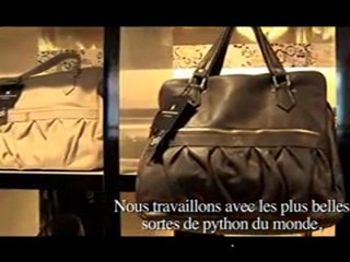 Steven Deduytsche , des sacs à main 'grand luxe' belges