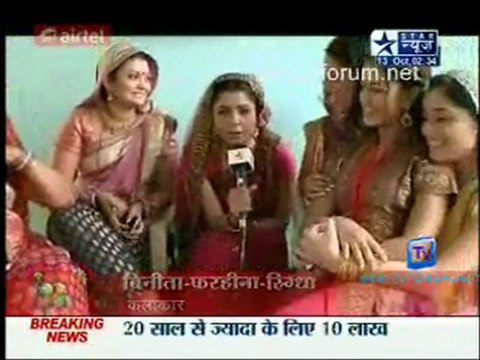 Saas Bahu Aur Saazish SBS [Star News] - 13th October 2011 Pt1