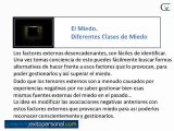 El Miedo. Diferentes Clases de Miedo