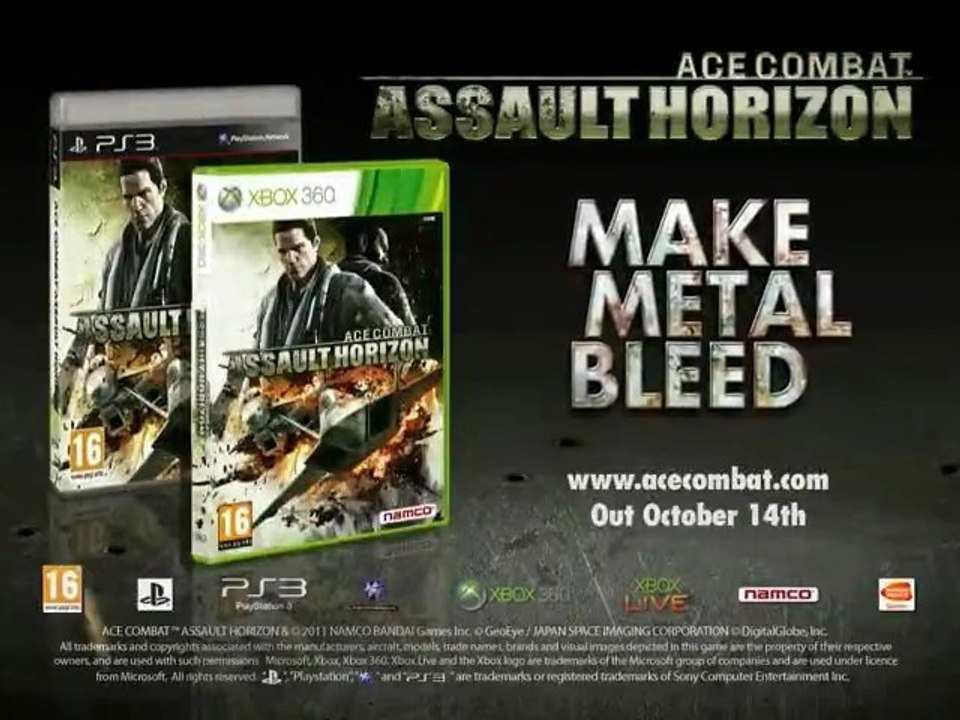 Ace Combat Assault Horizon  - Ready to Make Metal Bleed [HD]