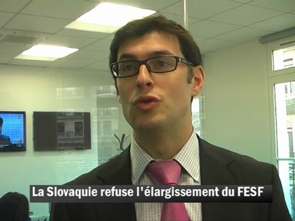 La Slovaquie refuse l'élargissement du FESF