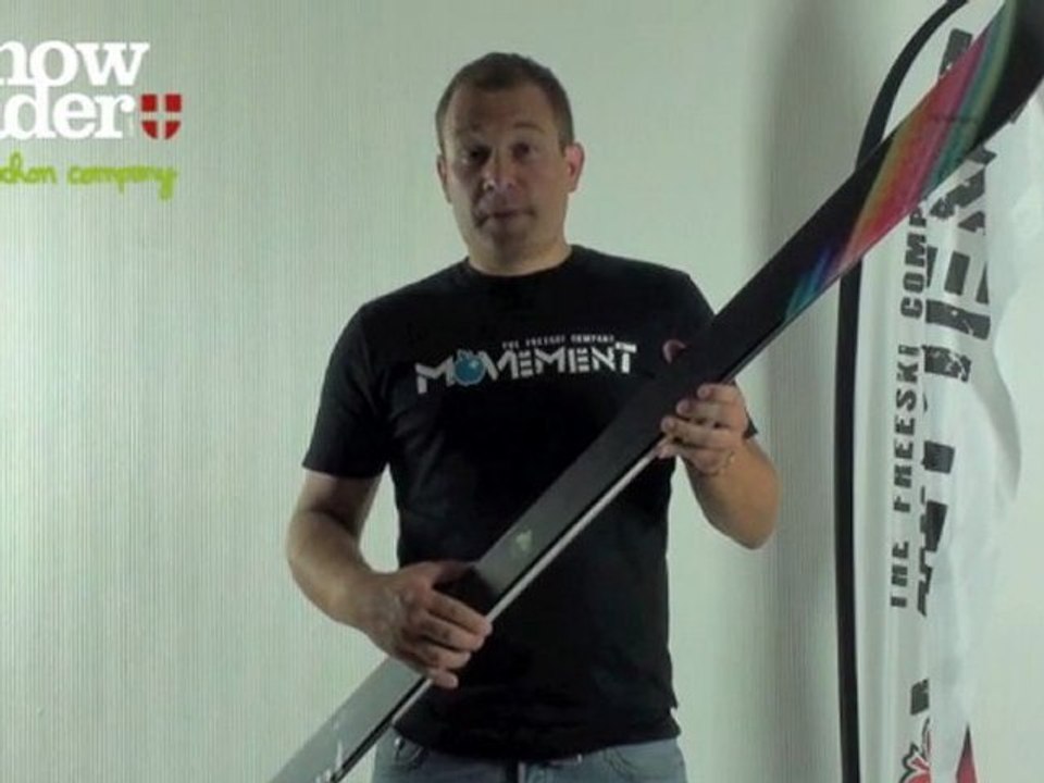 Snowleader présente le ski Gloss de chez Movement