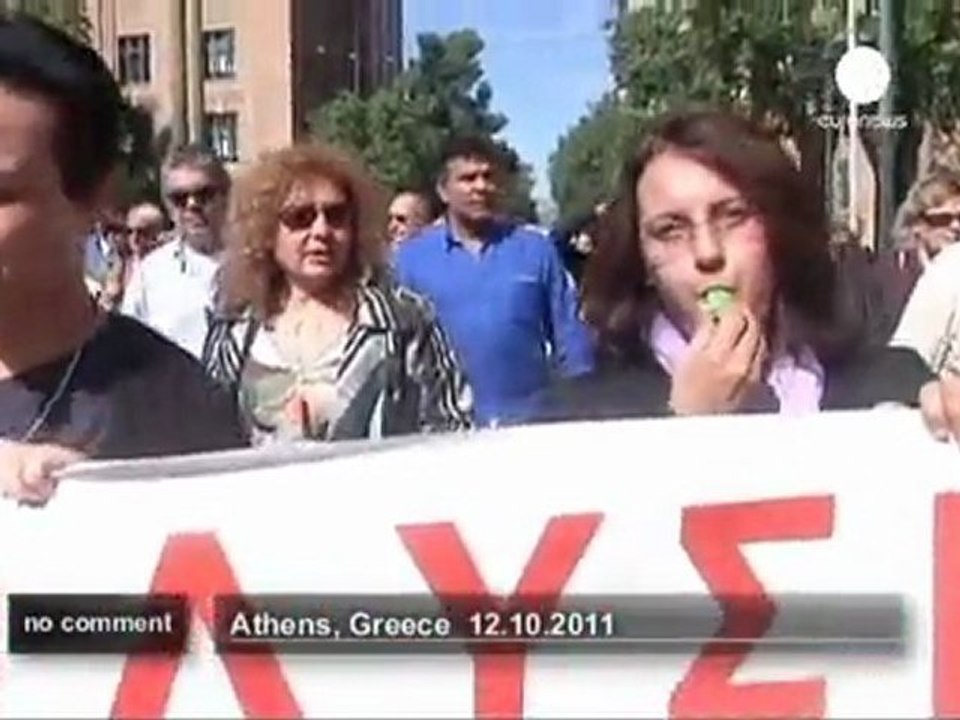 Greece : threat of a long time strike - no comment