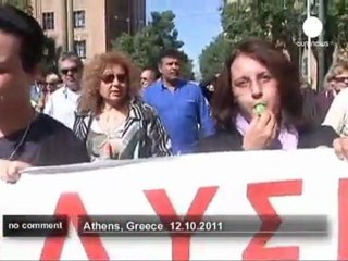 Grèce : menace de grève prolongée - no comment