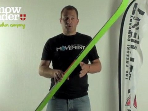 Snowleader présente le ski Sluff de chez Movement