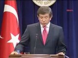 Ahmet Davutoğlu BM Mavi Marmara Raporu Basın Açıklaması - 1
