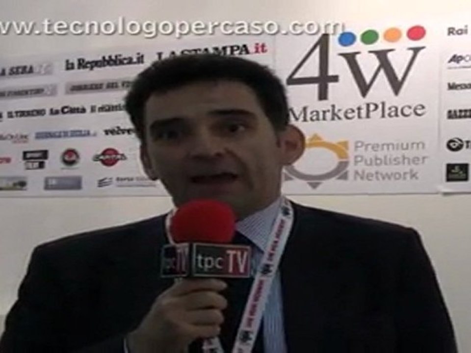 IAB Forum 2011 intervista a Carlo Tedeschi Polmonari 4W MarketPlace