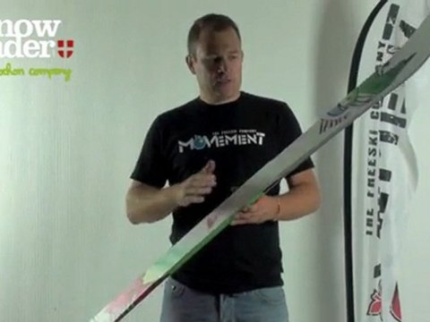 Snowleader présente le ski Tattoo de chez Movement