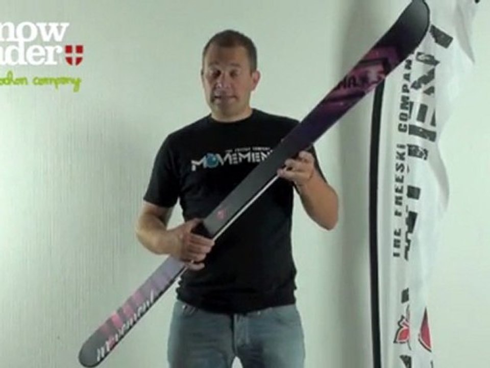 Snowleader présente le ski Naos de chez Movement