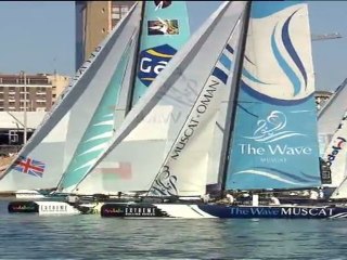 El Oman Air lidera las Extreme Sailing Series de Almería