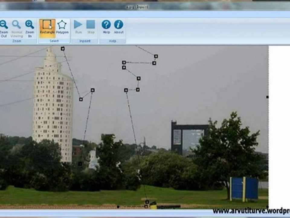 Repair photos, remove date stamps, watermarks, unwanted objects - InPaint promotion