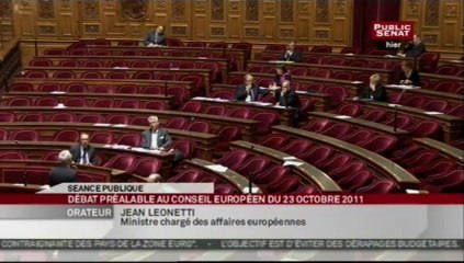 SEANCE,Débat préalable au conseil Européen