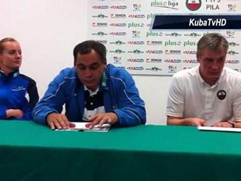 Konferencja po meczu PTPS Piła - Bank BPS Muszynianka Fakro Muszyna