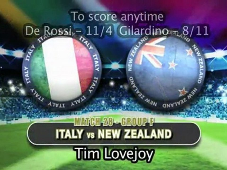 Tim Lovejoy on Italy v New Zealand