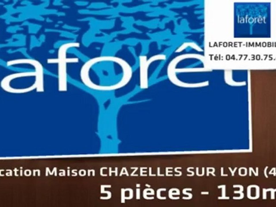 Location - maison - CHAZELLES SUR LYON (42140)  - 130m²