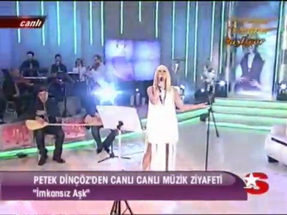 Petek Dinçöz - İmkansız Aşk Canlı Performans !