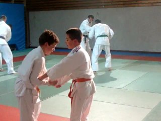 Judo club Leforest , entrainement.